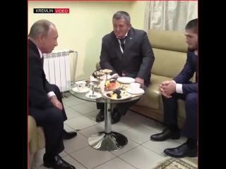 putin met with khabib